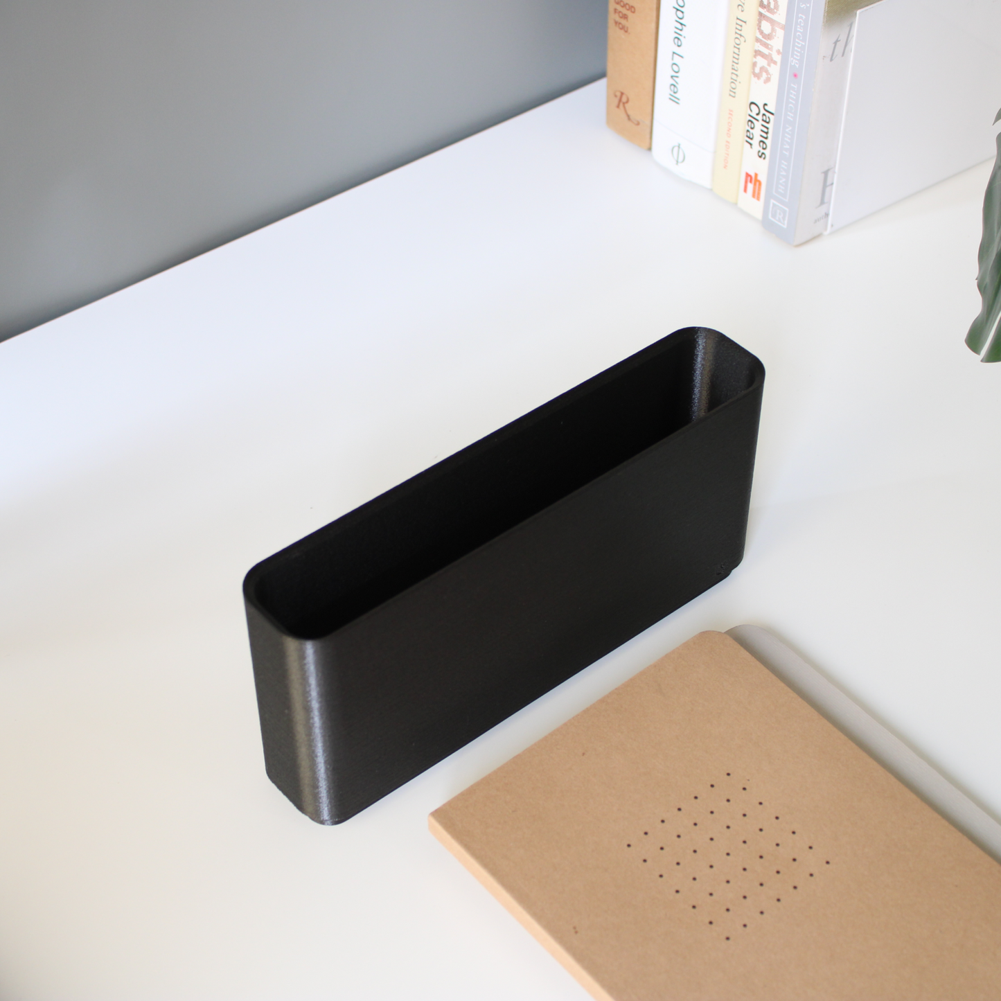 Book Container for Tidy Modular Desk Organizer